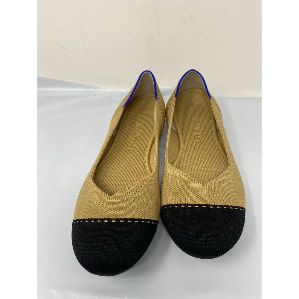 Rothy's The Loafer Camel Captoe Women's Size 7.5 Euc